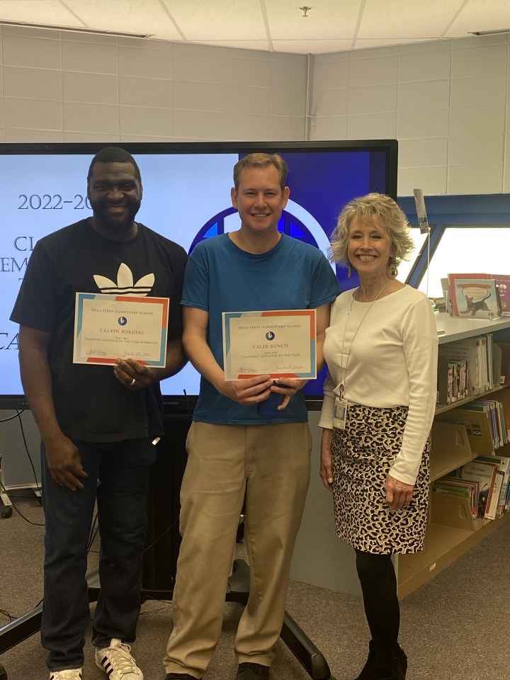 20222023 Bells Ferry Teacher and Classified Employee of the Year!